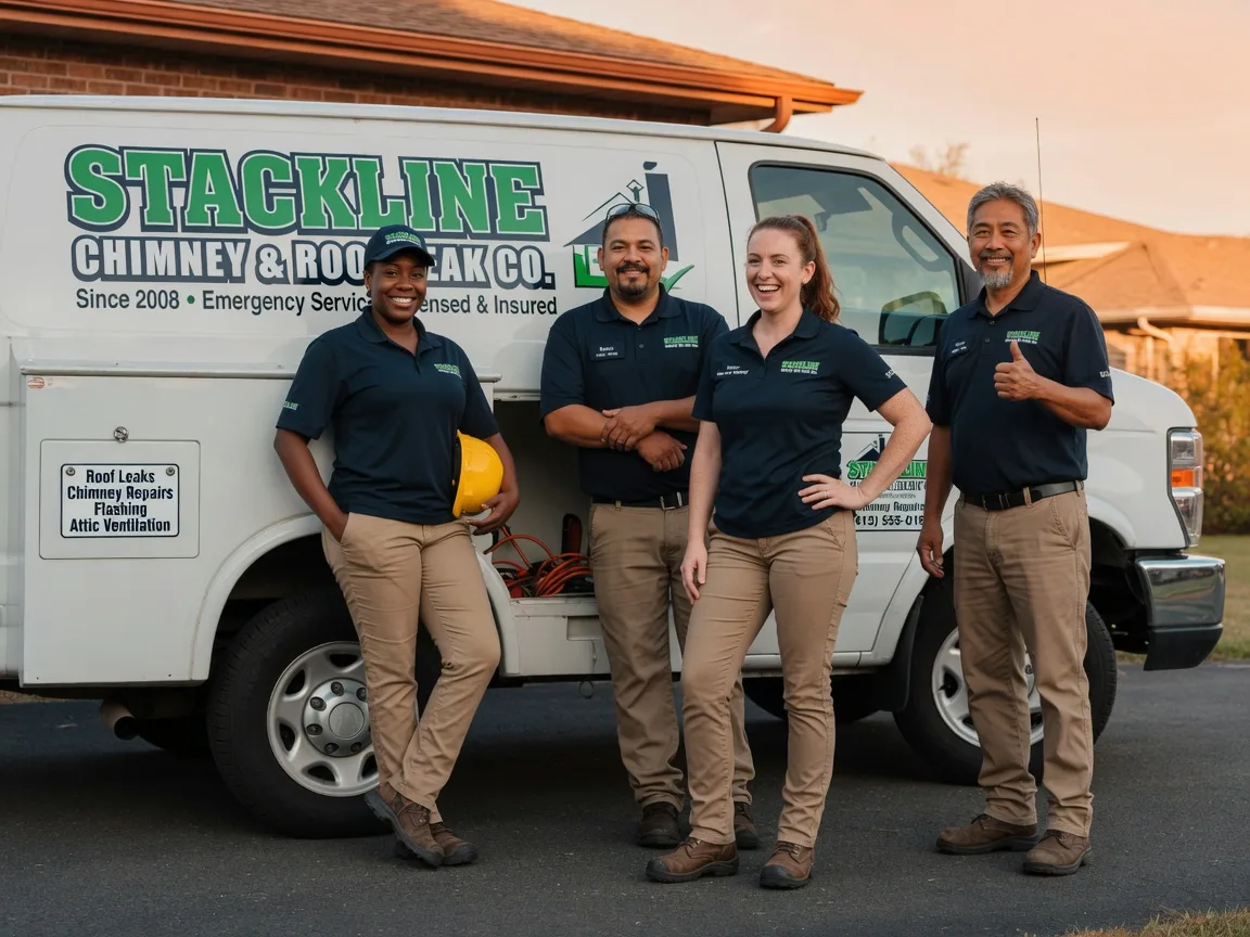 Chimney flashing repair company in Castile, NY